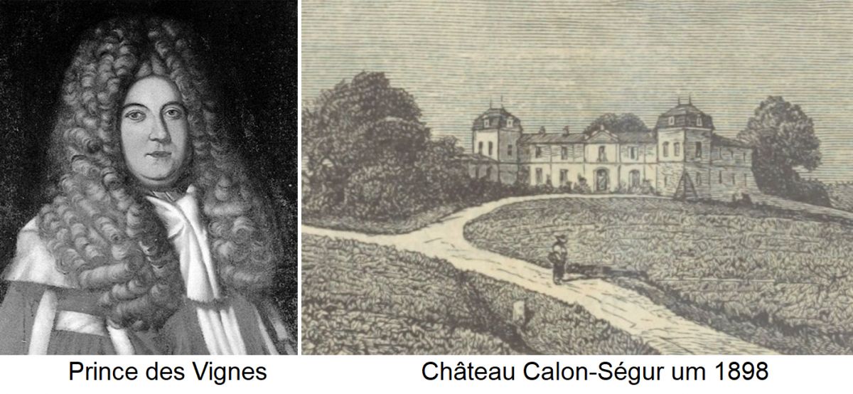 Ségur - Prince de Vignes und Château Calon-Ségur