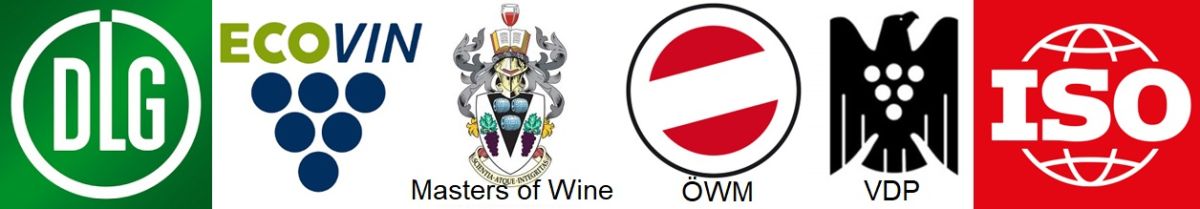 Weinbau-Institutsionen - 6 Logos